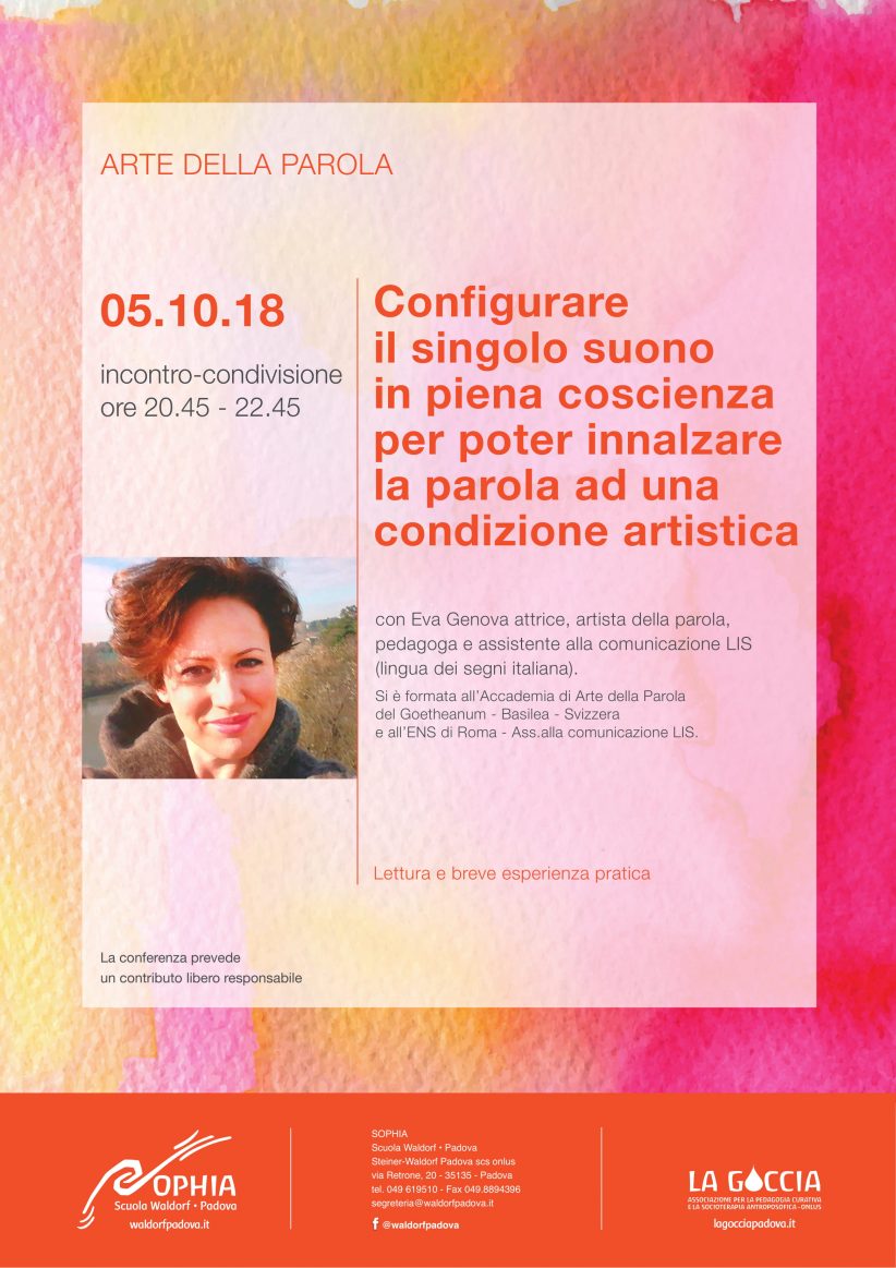 20181005 Conferenza Eva Genova