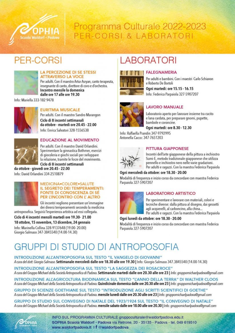 Programma culturale 22-23 2