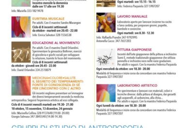 Calendario Culturale 2022
2a pagina